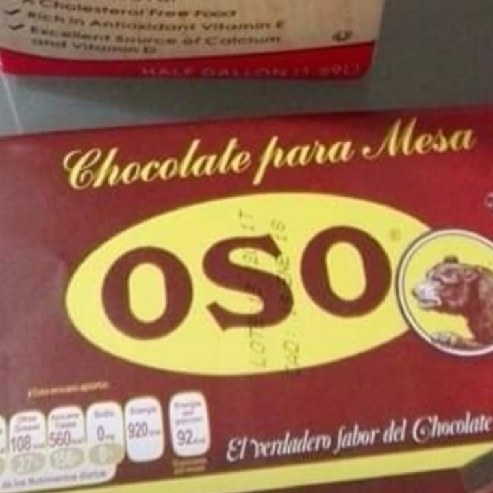 photo of Oso Chocolate para mesa shared by @bettyska on  07 Nov 2020 - review