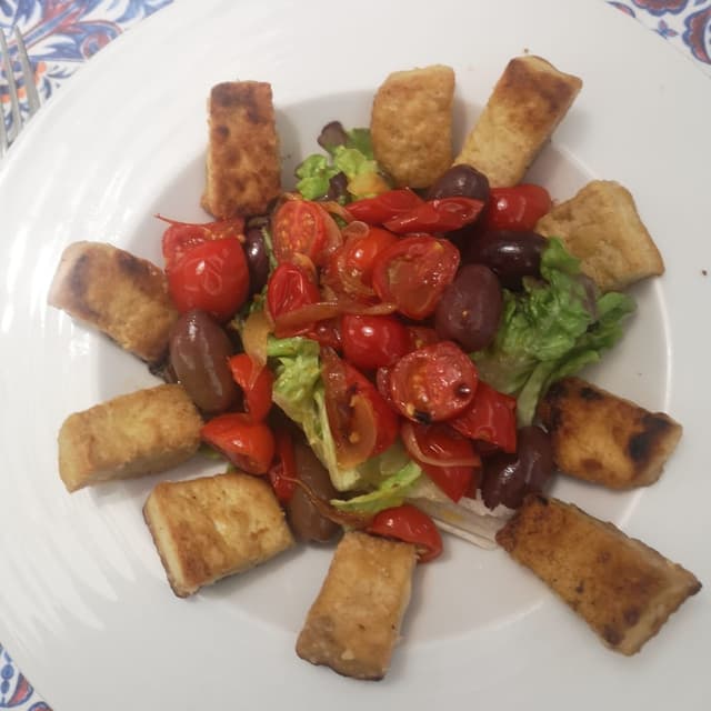 Photo of the dish “Tofu alla mediterranea”