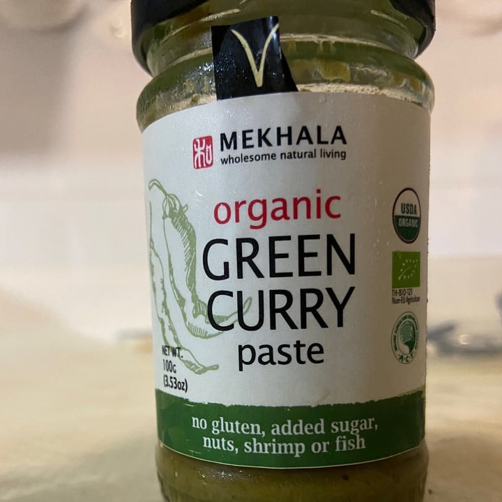 photo of Mekhala Mekhala Organic Thai Green Curry Paste shared by @fxk on  17 Jan 2021 - review