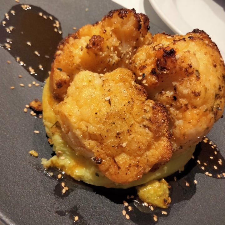 photo of Restaurante Curcuma Coliflor gratinada shared by @retardedunicorn on  15 Feb 2022 - review