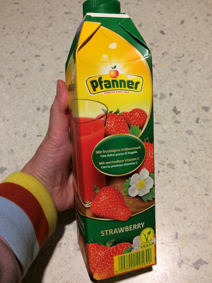 photo of Pfanner Succo di Fragola shared by @coloratantonella on  30 Mar 2021 - review