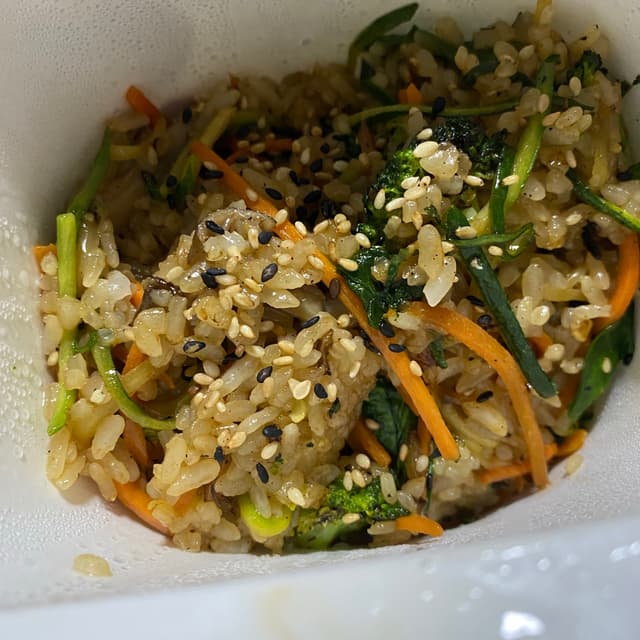 Foto del plato “Yakimesi vegetal”
