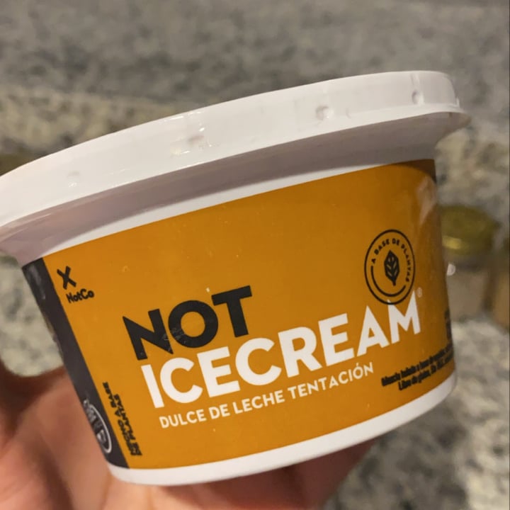 photo of NotCo Not Icecream Dulce de Leche Tentación shared by @agbori on  23 Jul 2021 - review