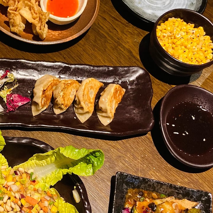 photo of Suissi Vegan Asian Kitchen Gyoza shared by @katelouisepowell on  03 Apr 2022 - review