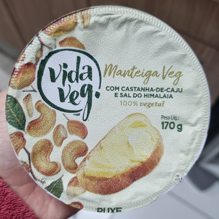 review photo of Vida Veg Manteiga Veg com castanha de caju e sal do Himalaia shared by @mapereira on 07 May 2022 - review