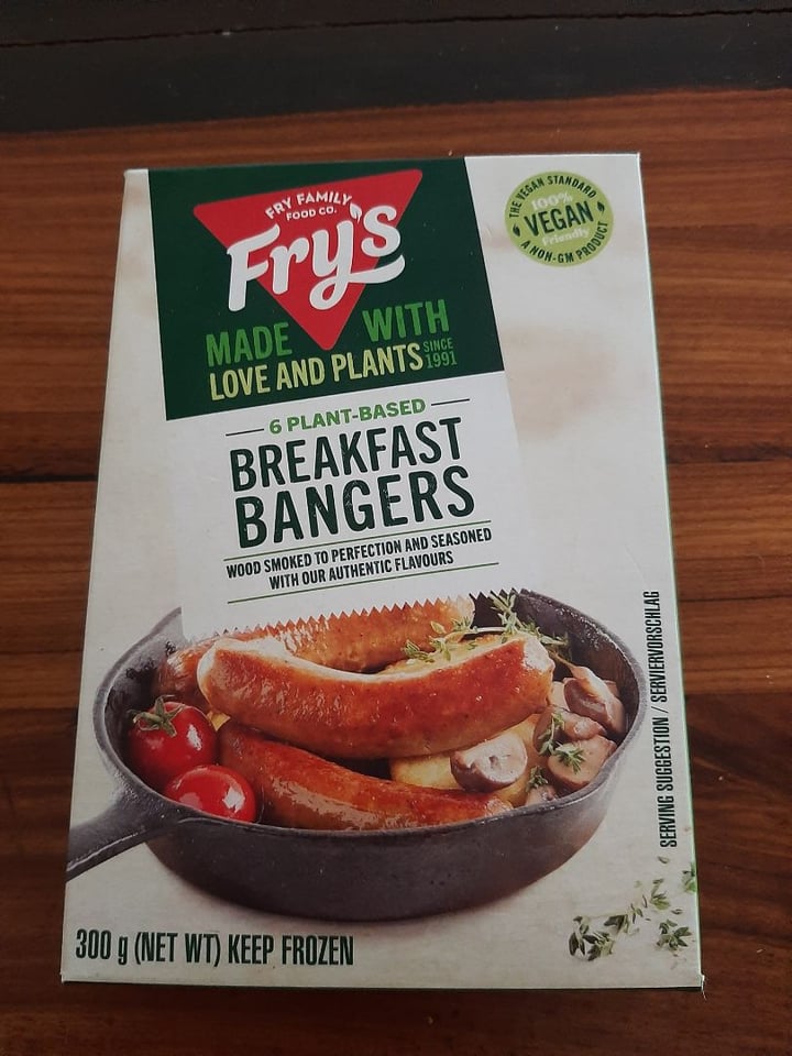 photo of Fry's Family Food Breakfast Bangers shared by @michellelegg on  20 Sep 2021 - review
