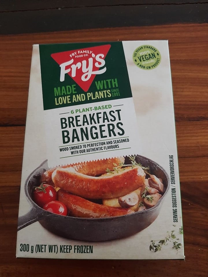 review photo of Fry's Family Food Breakfast Bangers shared by @michellelegg on 20 Sep 2021 - review