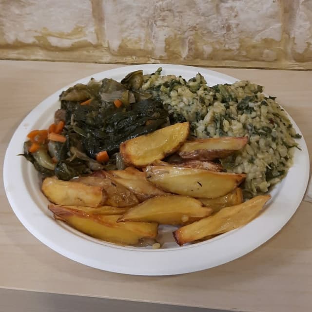 Photo of the dish “Tris primo e contorni”