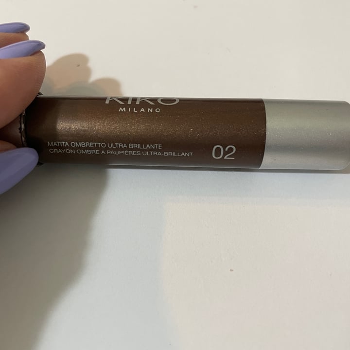 review photo of Kiko Milano Eyeshadow sparkling trail #2 shared by @fabihoshi on 14 Apr 2022 - review