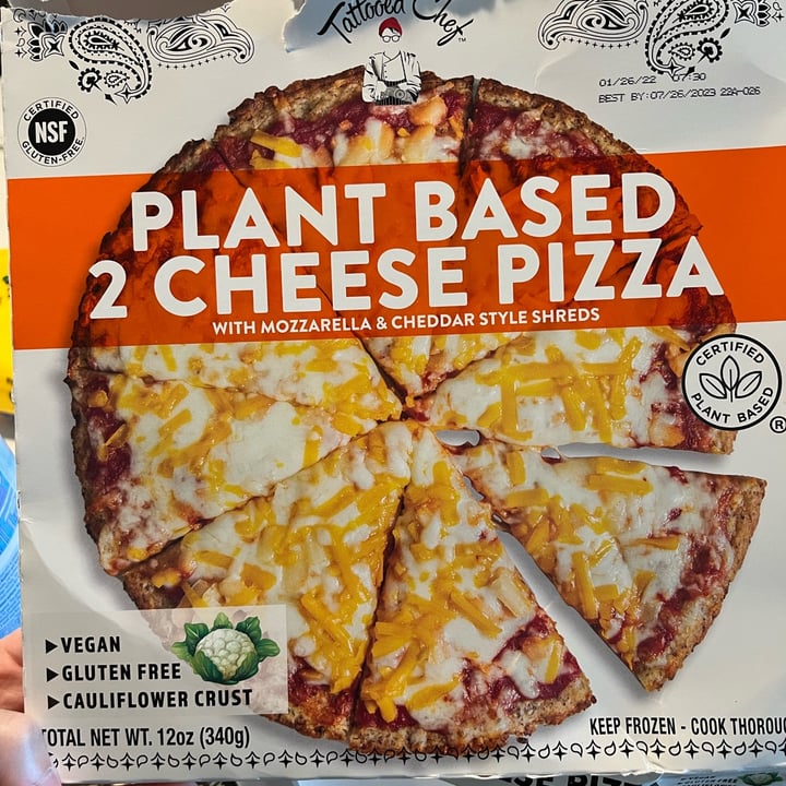 review photo of Tattooed Chef Plant Based 2 cheese pizza shared by @marianadgomes on 11 May 2022 - review