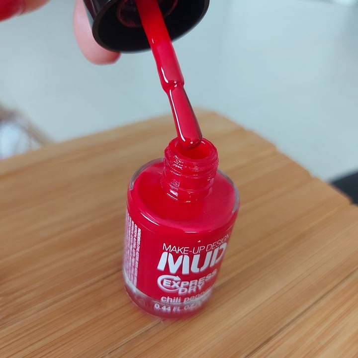 photo of MUD Express Dry Nail Polish - Chilli Pepper shared by @romyelise on  07 May 2022 - review