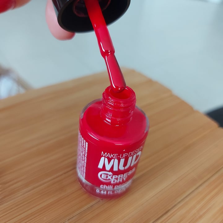 review photo of MUD Express Dry Nail Polish - Chilli Pepper shared by @romyelise on 07 May 2022 - review