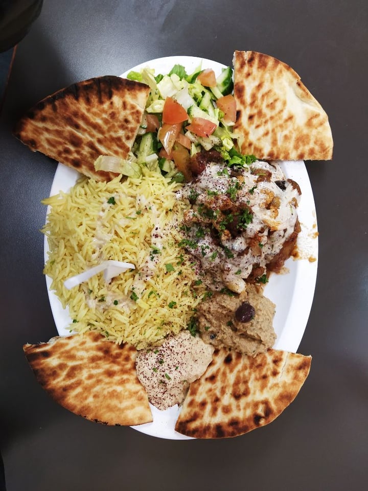 photo of Shawarma King Veggie Plate shared by @shik on  08 Apr 2020 - review