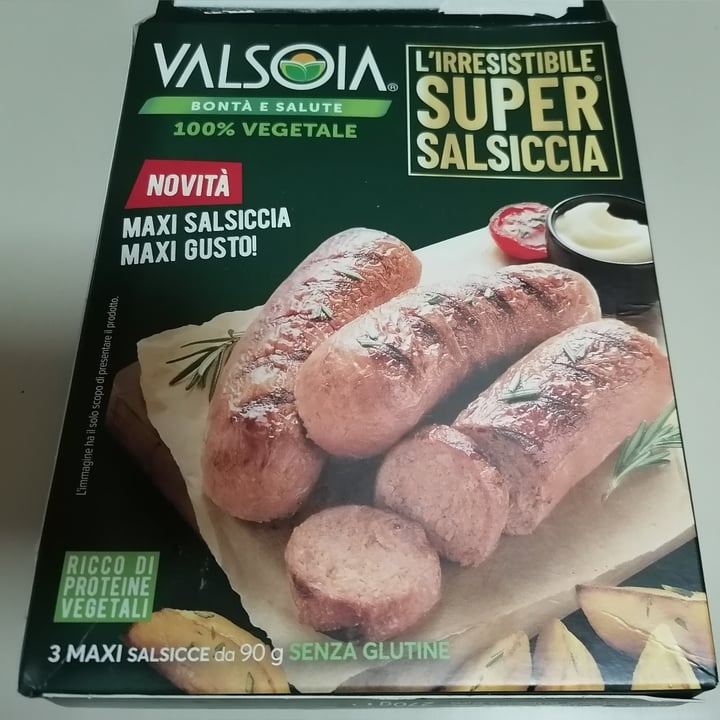 photo of Valsoia L’irresistibile Super Salsiccia (Sausage) shared by @angieliberatutti on  20 Jan 2022 - review