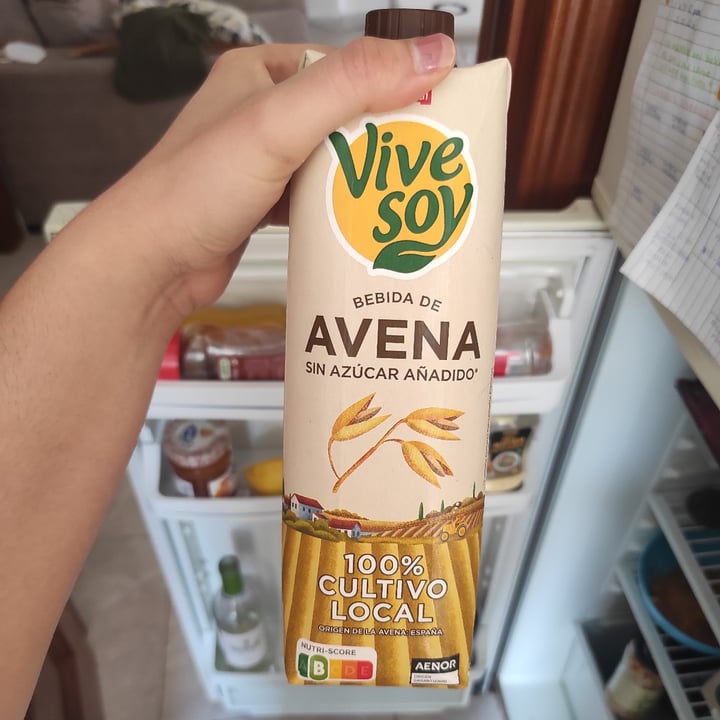 photo of ViveSoy Bebida De Avena sin azucar shared by @deborahkokici on  10 Apr 2022 - review