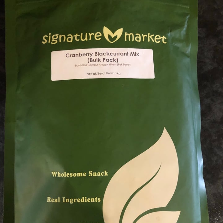 photo of Signature Market Cranberry Blackcurrant Mix shared by @taniamp on  03 Sep 2021 - review