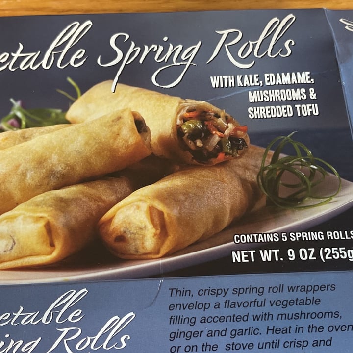 photo of Trader Joe's Trader Joes Vegetable Spring Rolls shared by @pdeos on  09 Jul 2022 - review
