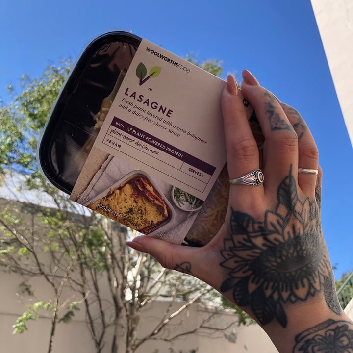review photo of Woolworths Plant Powered Lasagne shared by @flowerstastebad on 08 Sep 2021 - review