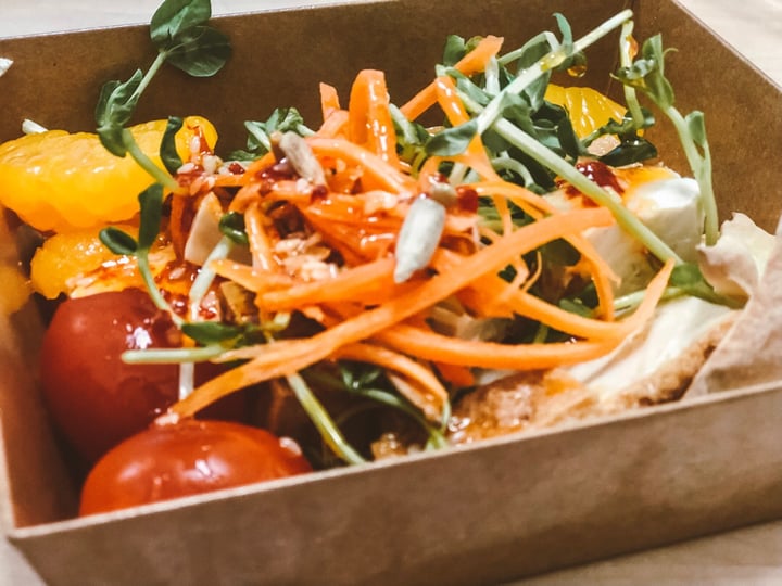 review photo of The Soup Spoon Plaza Singapura Asian Tofu Salad shared by @reyplantslove on 04 Oct 2019 - review
