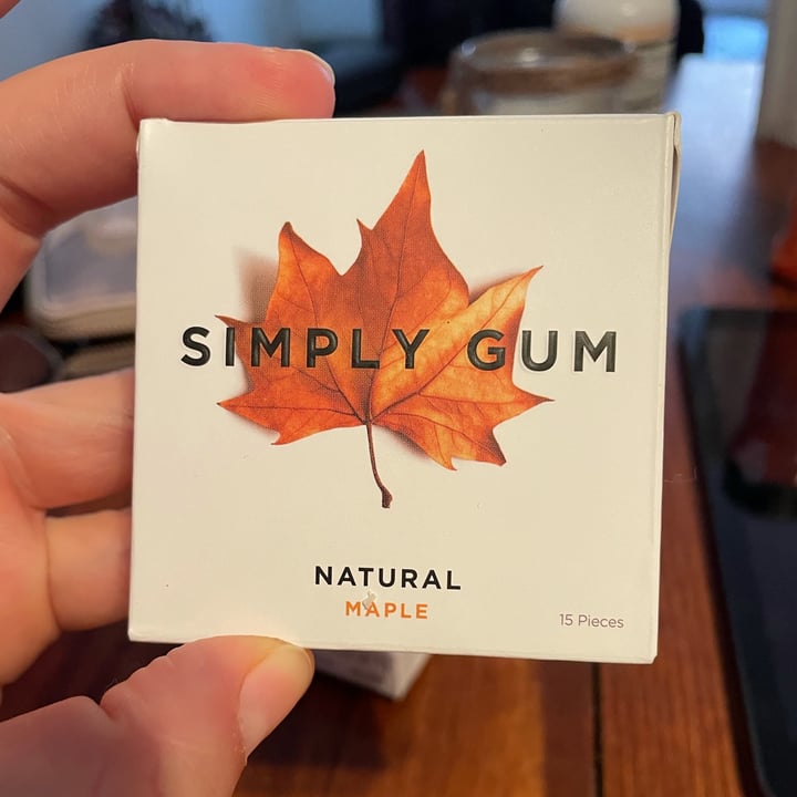 photo of Simply Gum Maple shared by @happyczechpea on  20 Nov 2021 - review
