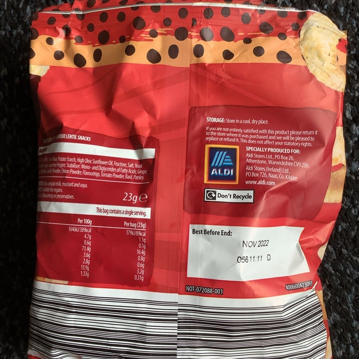 photo of The Foodie Market Lentil hoops shared by @lucylou77 on  02 May 2022 - review