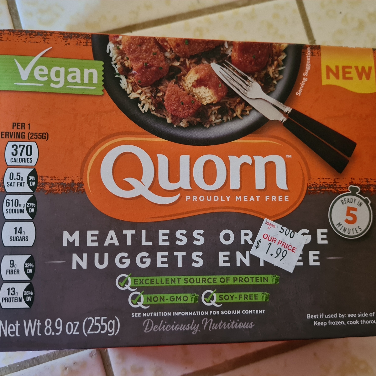 Orange Nugget Entree from Quorn - Vegan Product Reviews & Ratings ...