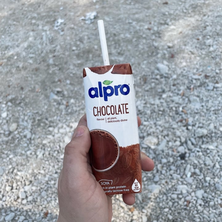 photo of Alpro Chocolate Flavored Soya Milk shared by @opasnasplicanka89 on  26 Mar 2022 - review