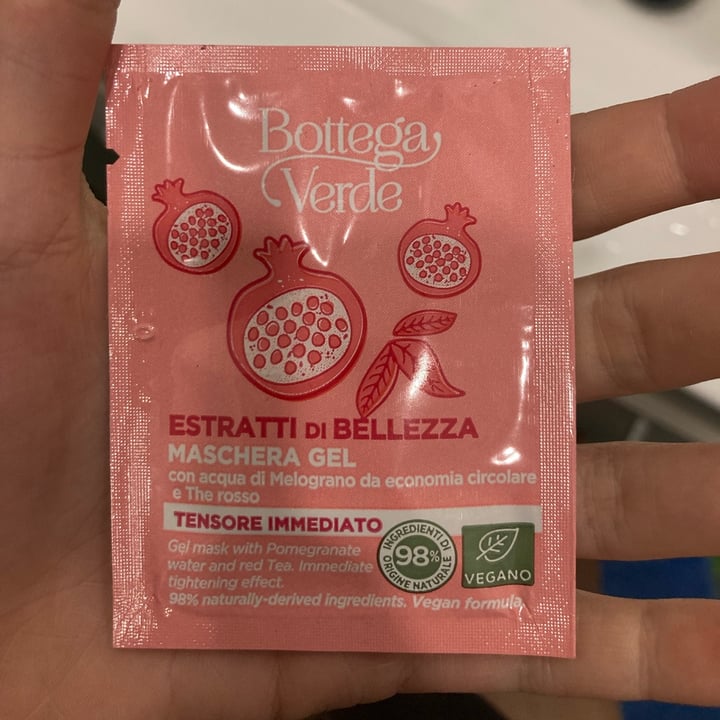 photo of Bottega Verde Maschera Gel Energizzante Liftante shared by @carolae on  05 Dec 2022 - review