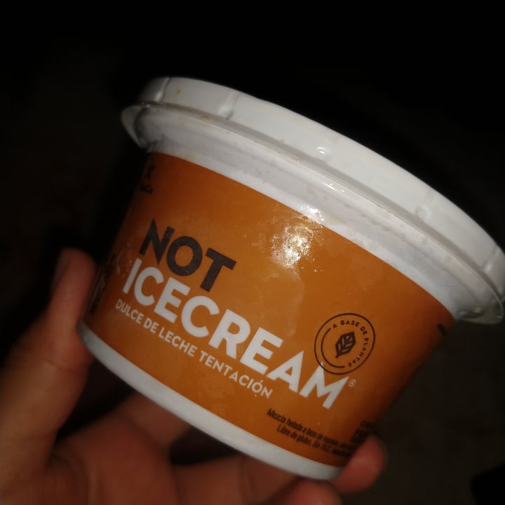 photo of NotCo Not Icecream Dulce de Leche Tentación shared by @medinasveronica on  12 Dec 2021 - review