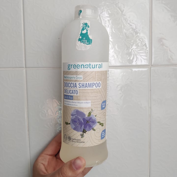 photo of Greenatural Doccia Shampoo Lino E Riso shared by @ardemia on  14 Sep 2022 - review