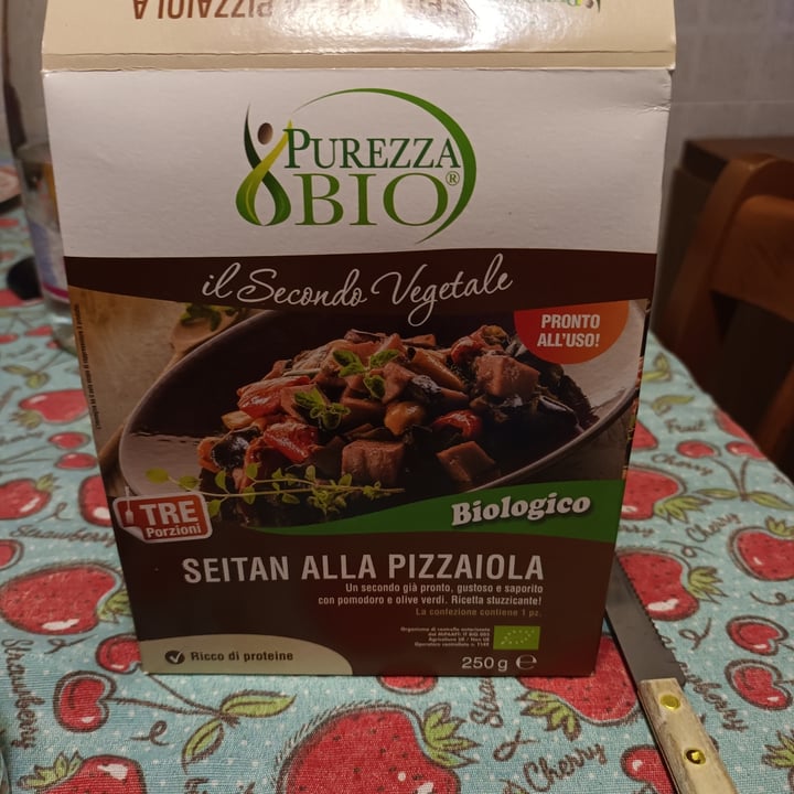 photo of Purezza bio Seitan Alla Pizzaiola shared by @elyrunveg on  17 Mar 2022 - review