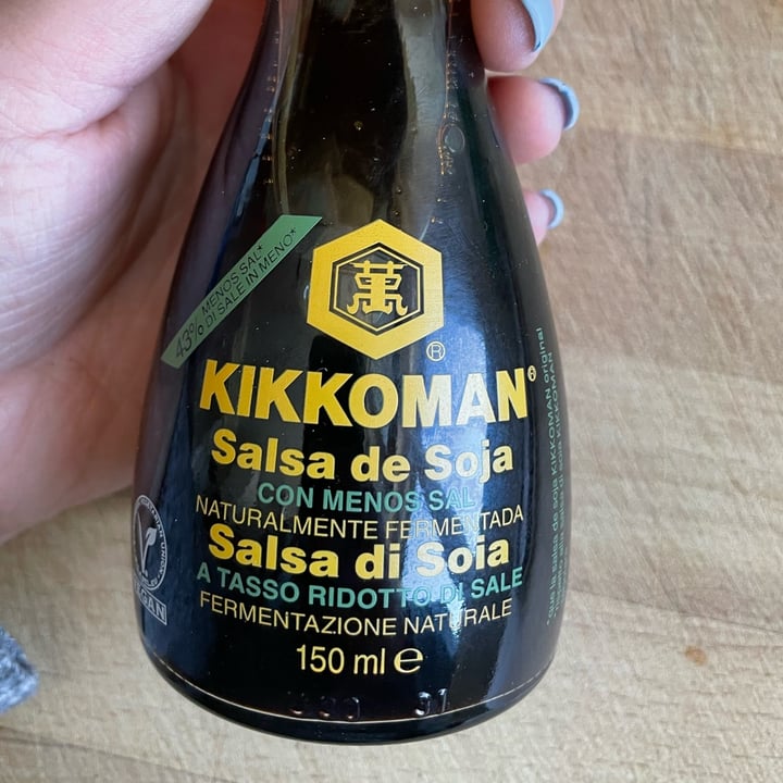 photo of Kikkoman Salsa di Soia A Ridotto Contenuto Di Sale shared by @emilyfacc on  14 Apr 2022 - review