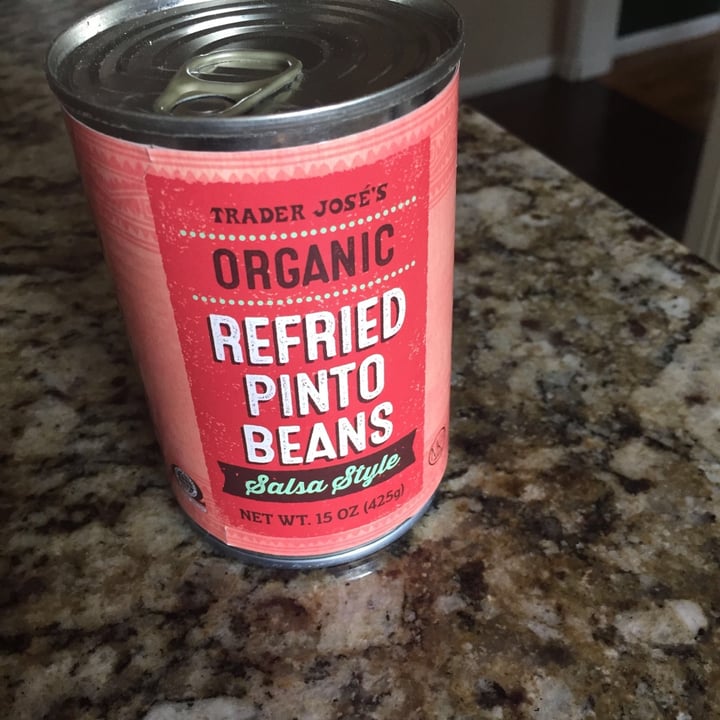 Trader Joe's Organic refried pinto beans salsa style Review abillion