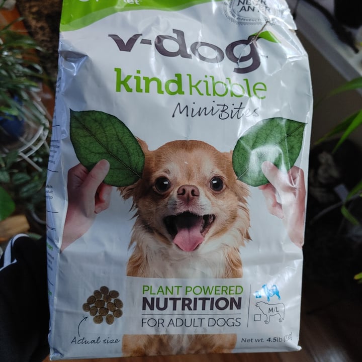 photo of v-dog v-dog kind kibble mini bites 4.5 LB bag shared by @matthooper on  28 Nov 2020 - review