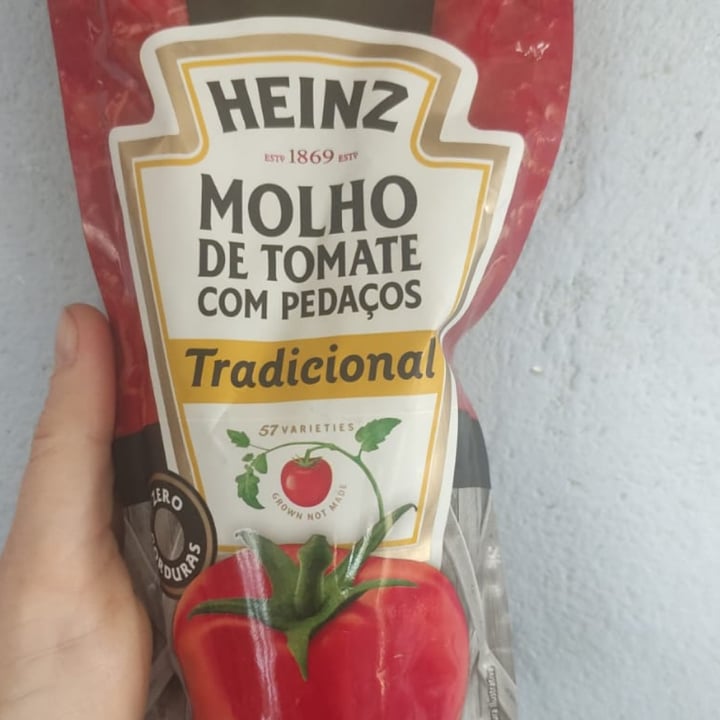 photo of Heinz Molho de tomate shared by @marceloduarte21 on  30 Jul 2022 - review