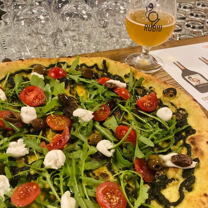 photo of Rubiu - Birrificio Artigianale e Brew Pub Pizza Riviera 100% Vegan shared by @theveganaffair on  02 Dec 2021 - review