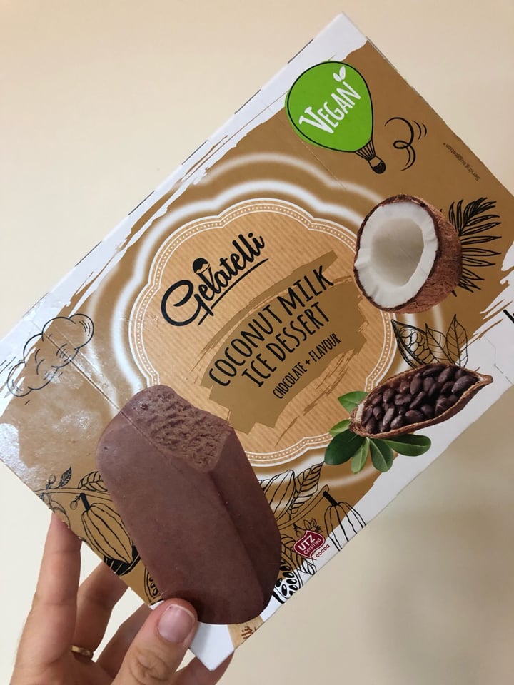 photo of Vemondo  Gelatelli Chocolate Coconut Ice Cream shared by @thefoodiecorner on  10 Jul 2019 - review