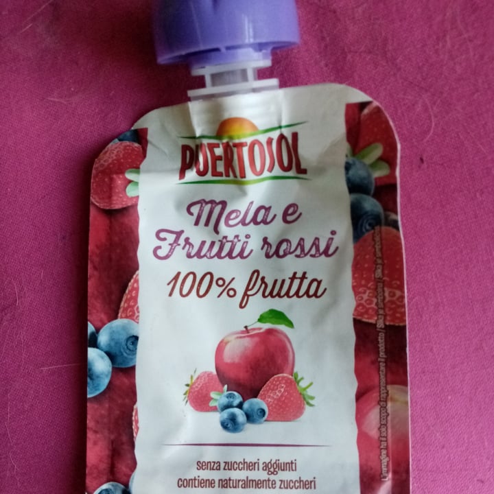 photo of Puertosol Mela e frutti rossi 100% frutta shared by @valeveg75 on  09 Jul 2021 - review
