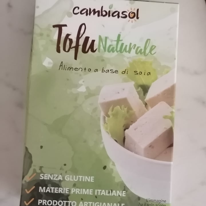 photo of Cambiasol Tofu Naturale shared by @clarissapr on  05 Jul 2022 - review