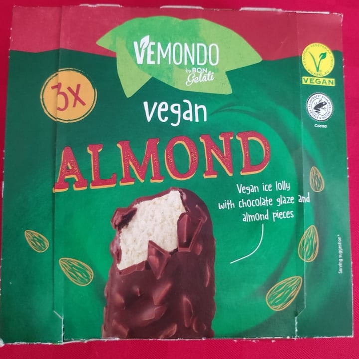 photo of Vemondo  Almond ice cream shared by @kristam on  19 Jul 2022 - review