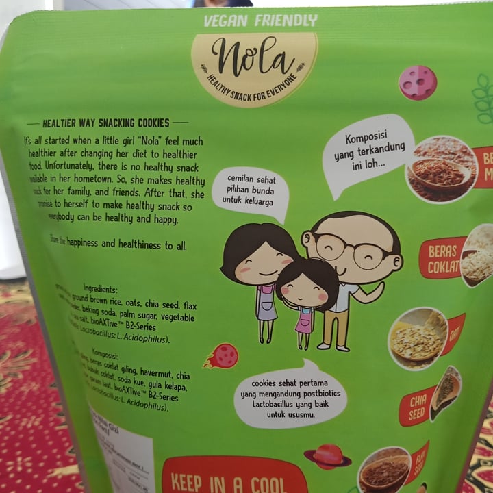 review photo of Nola Dark chocolate cookies shared by @lisajoesman on 02 Mar 2022 - review