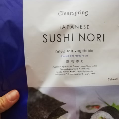 Clearspring Alga Nori Per Sushi Reviews