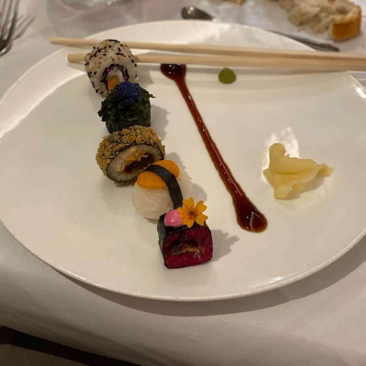 photo of Vegan Hotel LA VIMEA Sushi trip vegan shared by @animalionline on  23 Dec 2021 - review