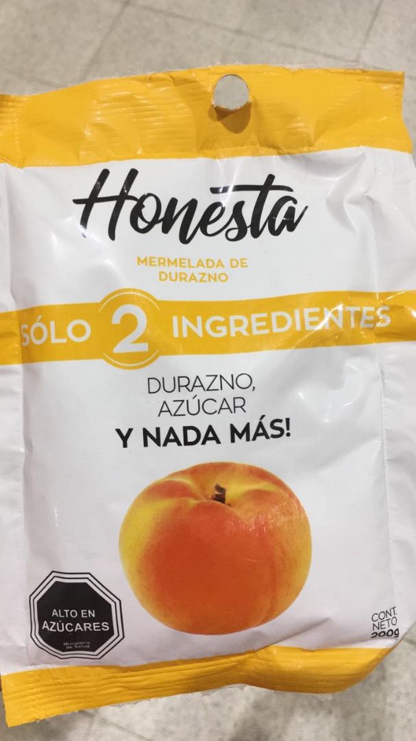 photo of Honesta Mermelada durazno shared by @franutricion on  20 Feb 2020 - review