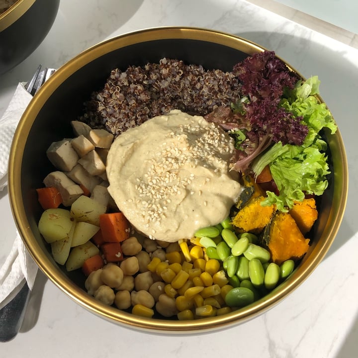 photo of The Plant Food Garlic Hummus Buddha Bowl shared by @germainew on  19 Oct 2021 - review
