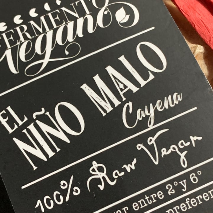 photo of Fermento vegano El Niño Malo shared by @naivoncake on  30 Jan 2021 - review