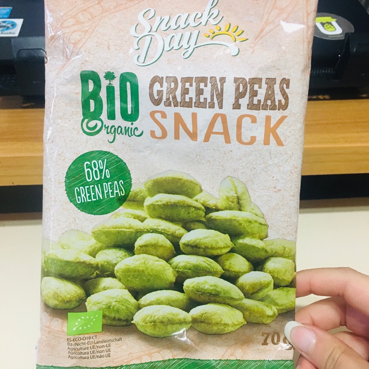 Eco peas snack