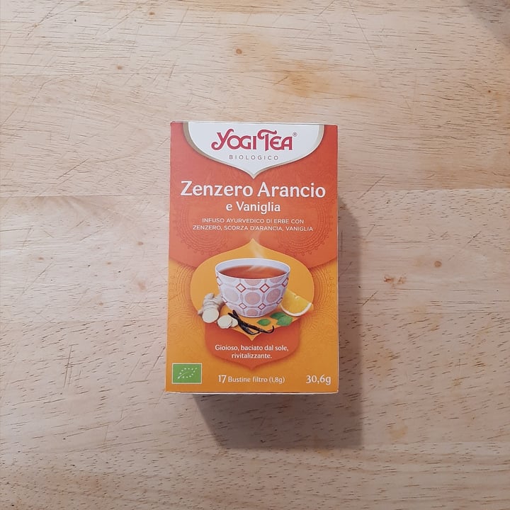 photo of Yogi Tea Organic Zenzero, Arancio e Vaniglia shared by @saraas on  29 Mar 2022 - review
