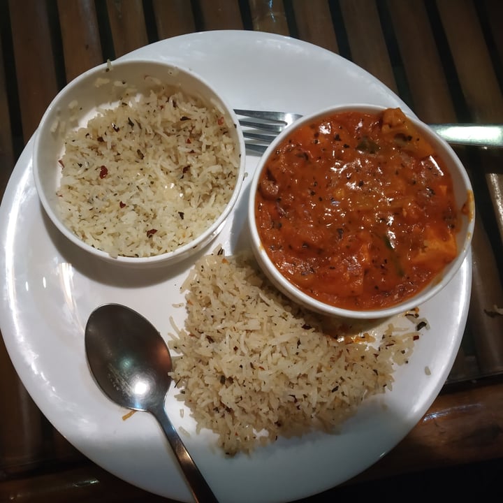 photo of Pure Soul Cafe & Organic Kitchen Mushroom and Tofu Gravy With Rice shared by @rainy on  15 Oct 2020 - review