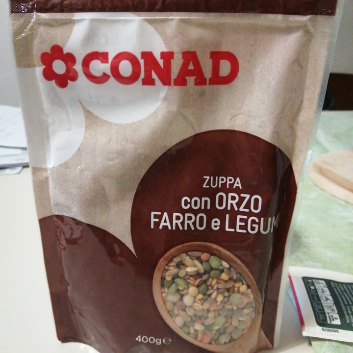 review photo of Conad Zuppa con orzo farro e legumi shared by @taniabisou on 12 Apr 2021 - review
